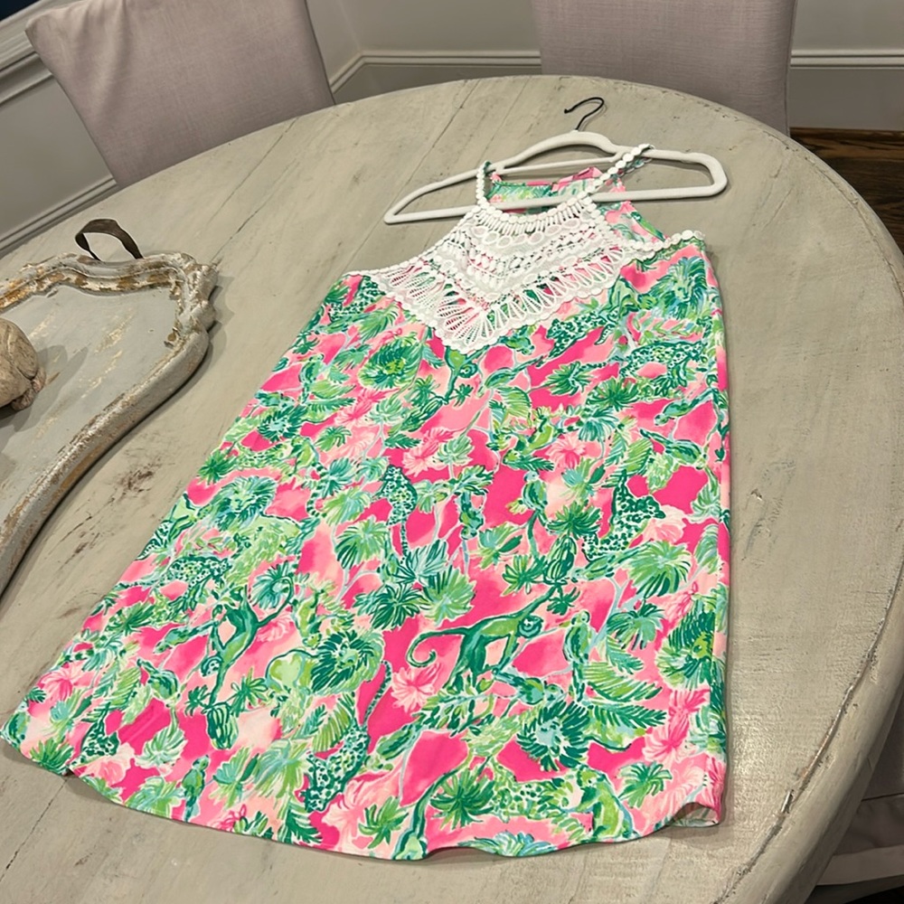 Lily Pulitzer pearl soft shift dress size 8